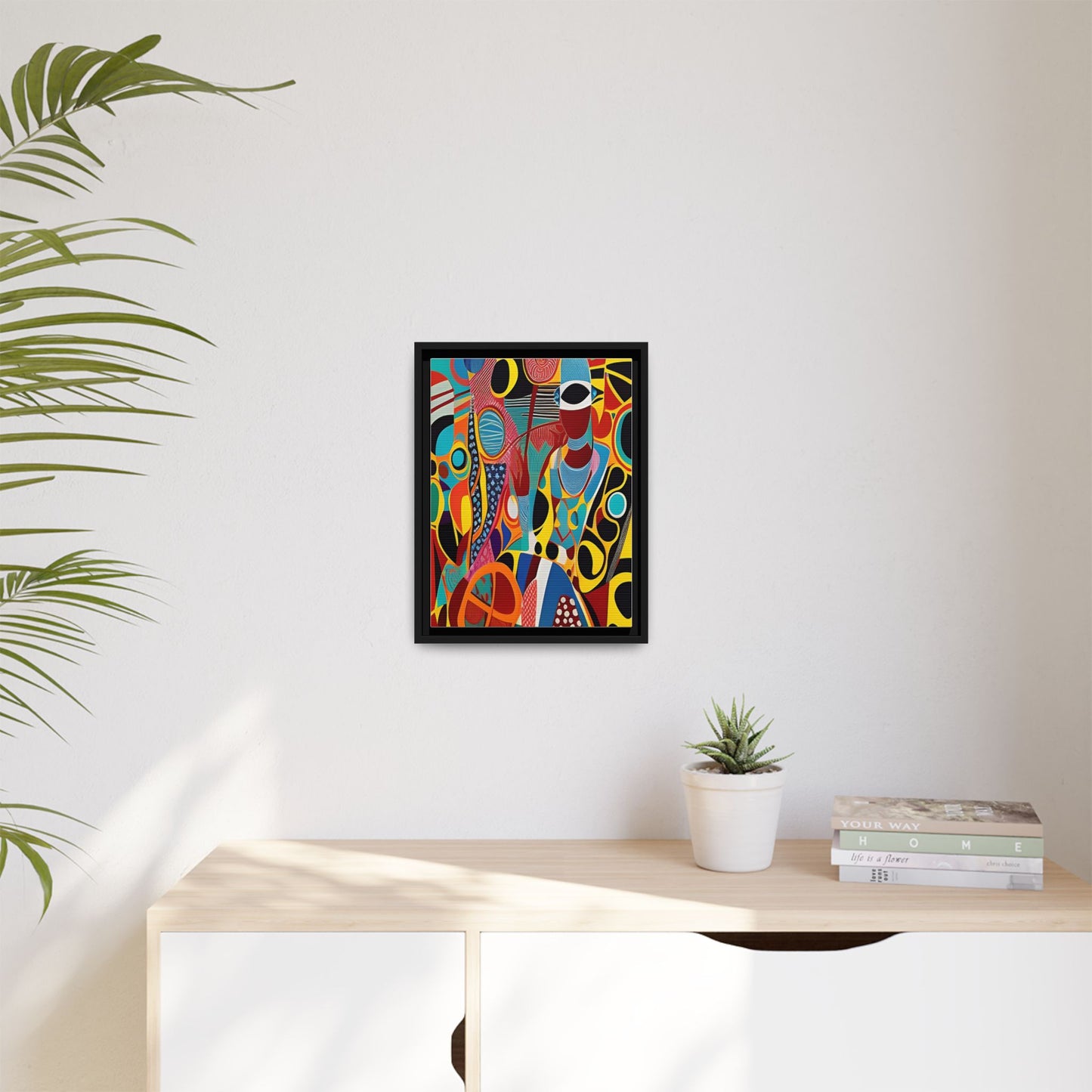 Ajora Veil Matte Canvas Wall Art