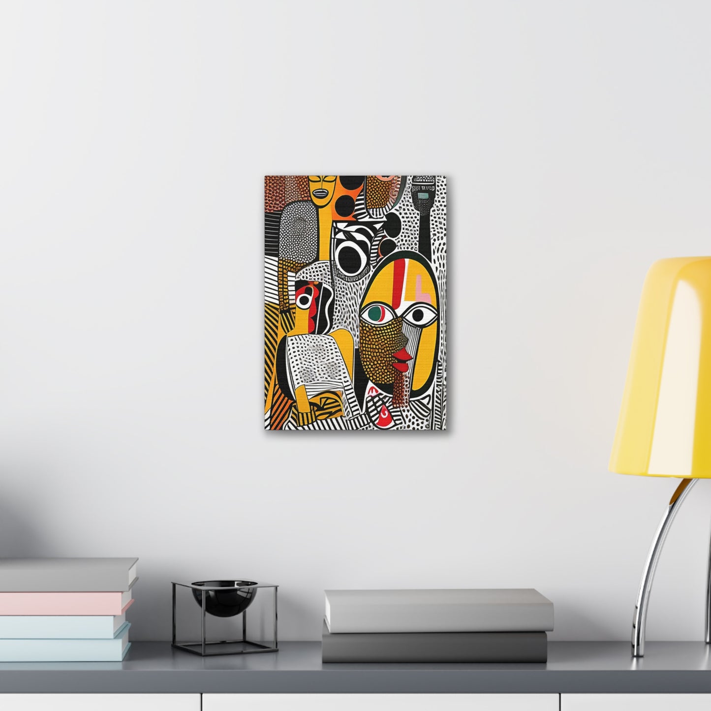 Oju Oracle Stretched Canvas Wall Art
