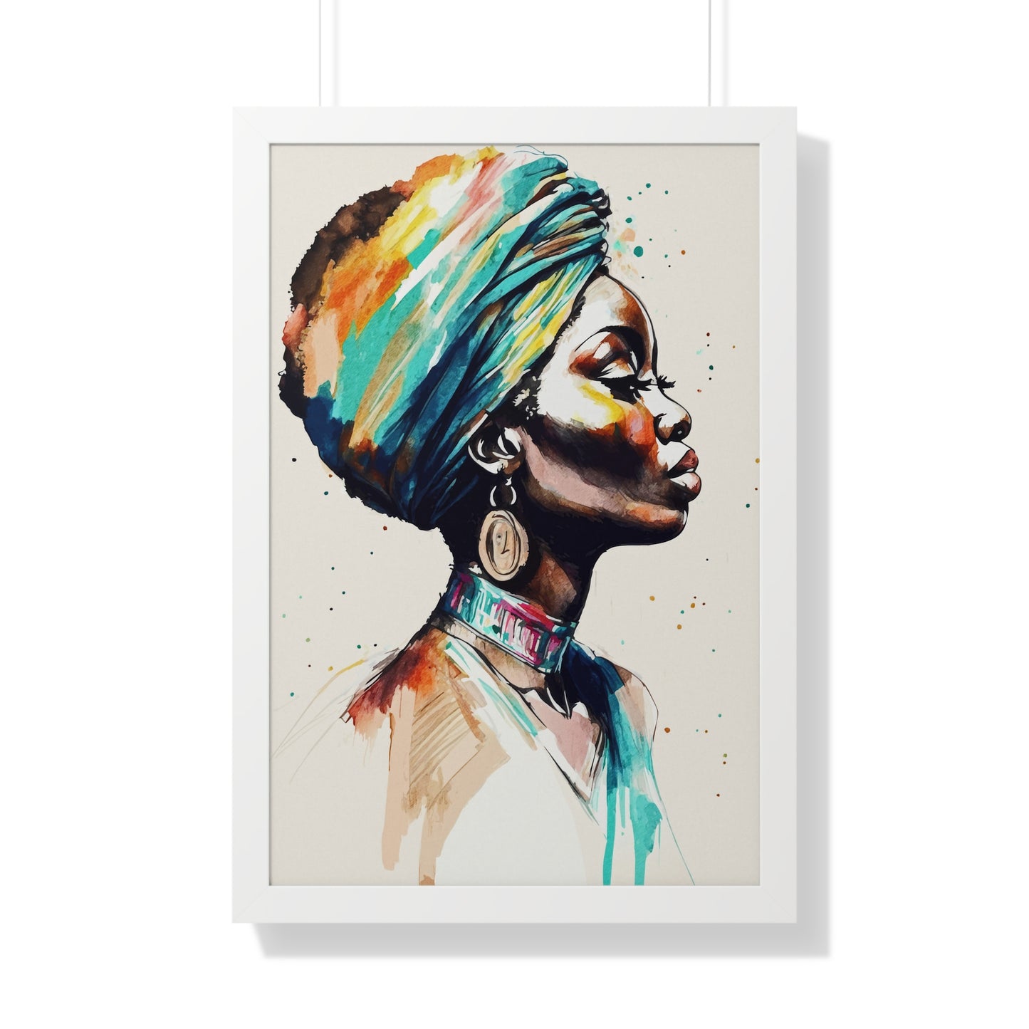 Nile Whisper Framed Wall Art