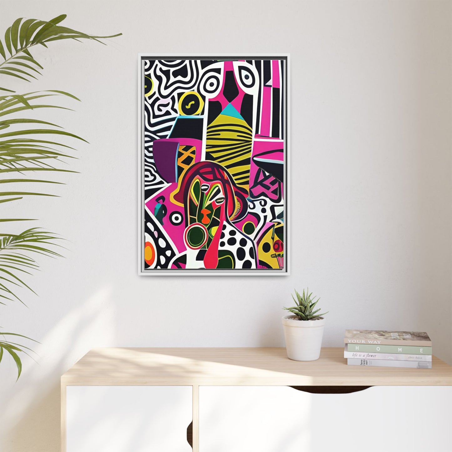 Nzingha Pulse Matte Canvas Wall Art