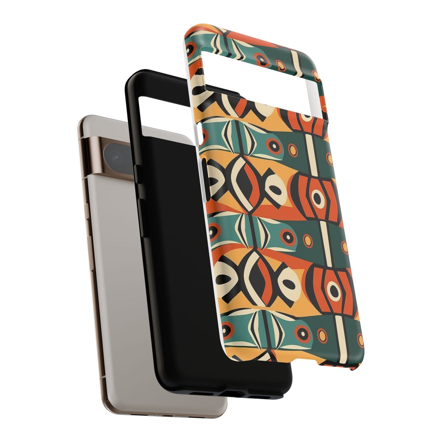 Retro Tribal Tough Case for Google Pixel