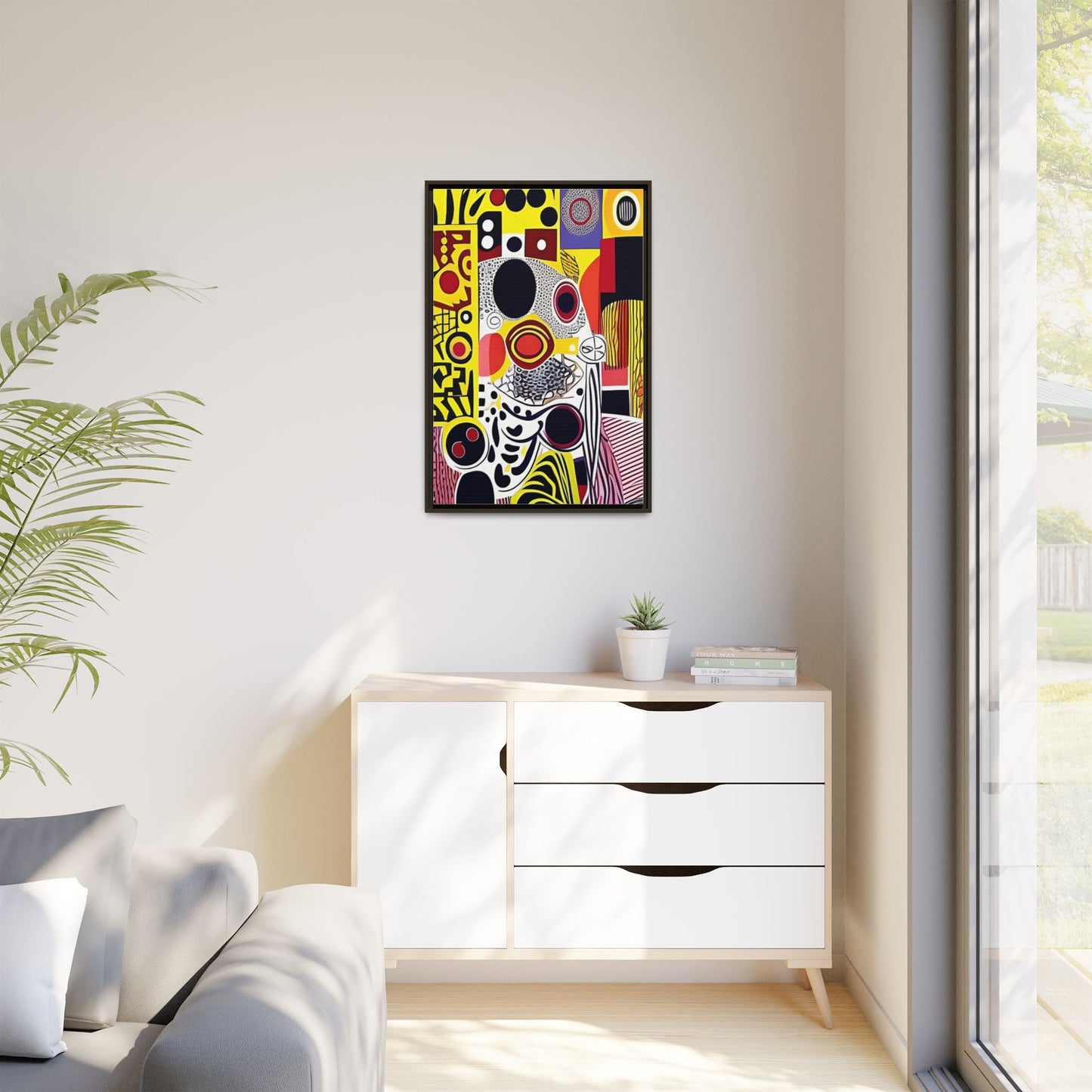 Zamani Echo Matte Canvas Wall Art