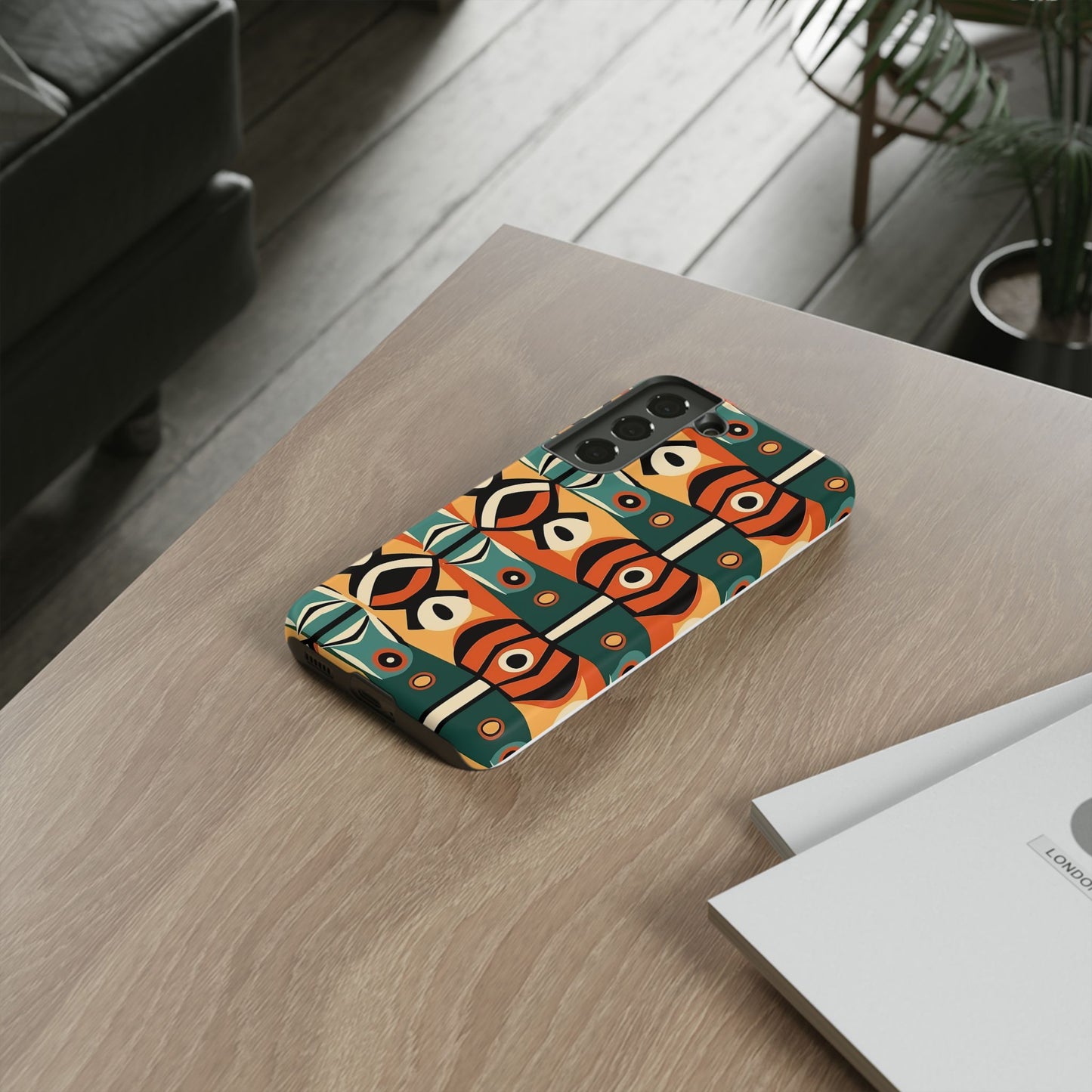 Retro Tribal Tough Case for Samsung Phone