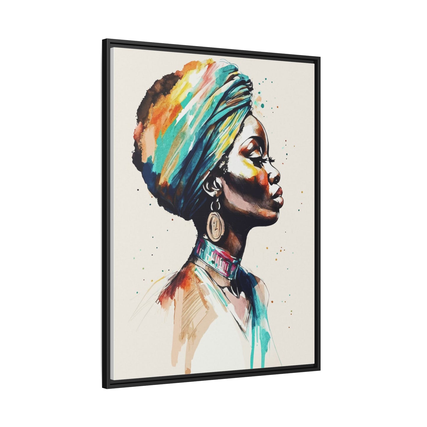 Nile Whisper Matte Canvas Print