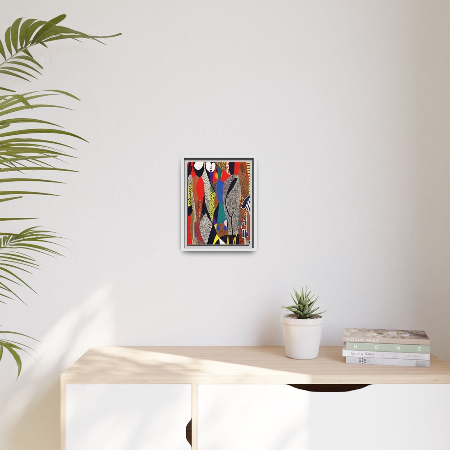 Muti Veins Matte Canvas Wall Art
