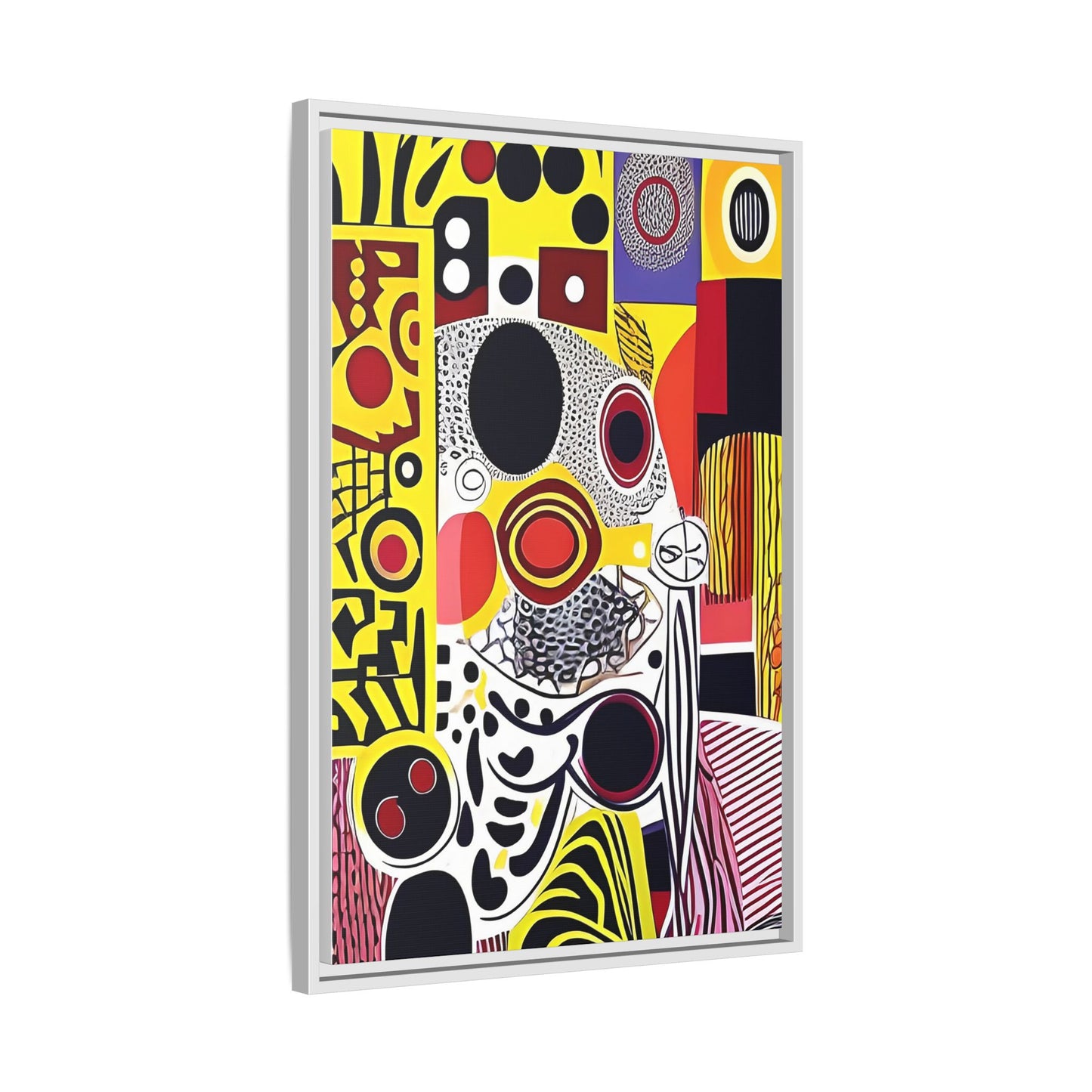 Zamani Echo Matte Canvas Wall Art