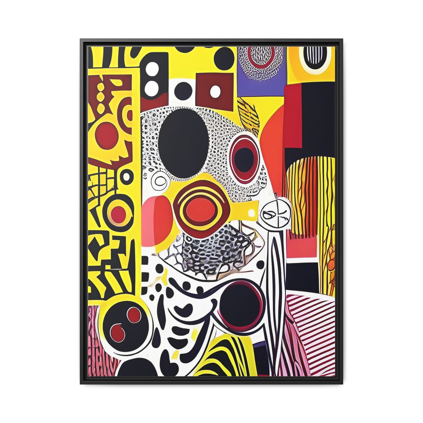 Zamani Echo Matte Canvas Wall Art