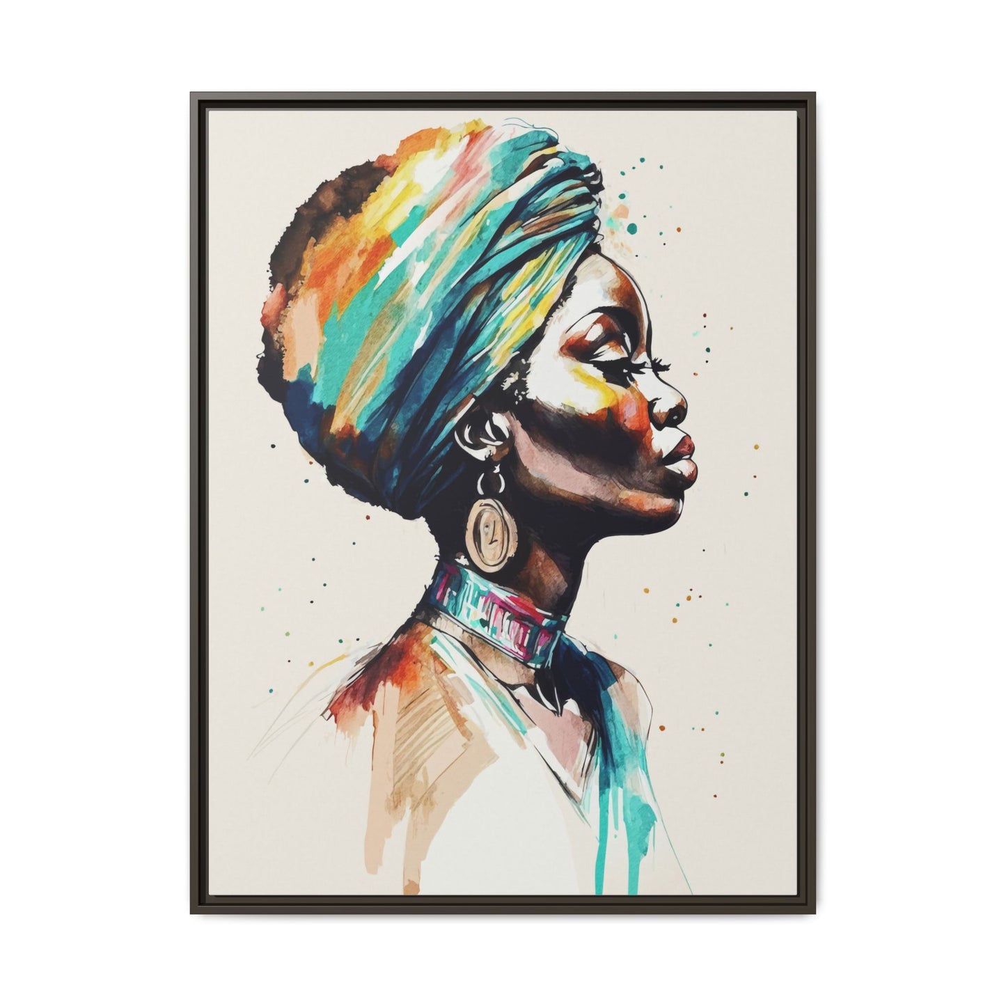 Nile Whisper Matte Canvas Print