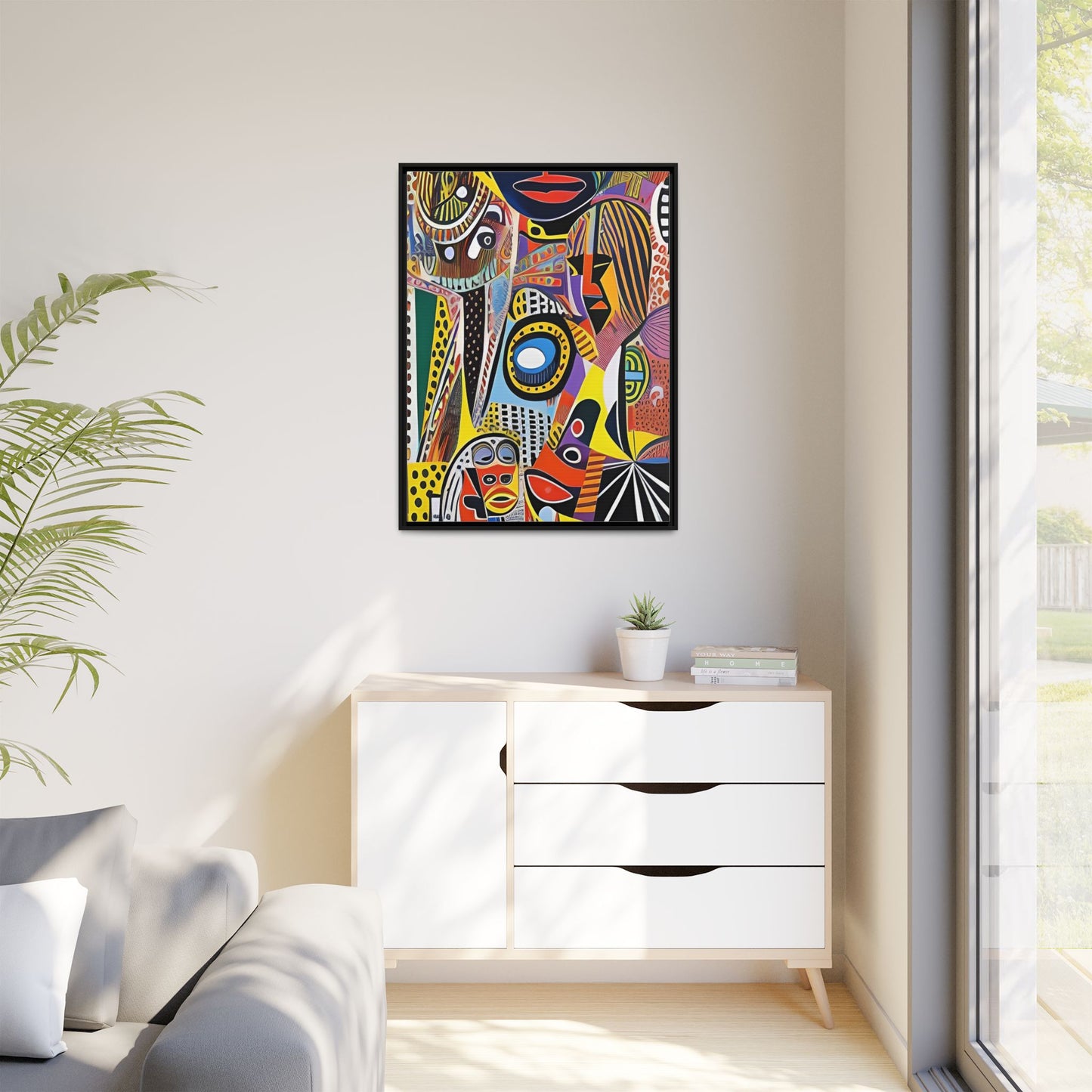 Ase Carnival Matte Canvas Wall Art