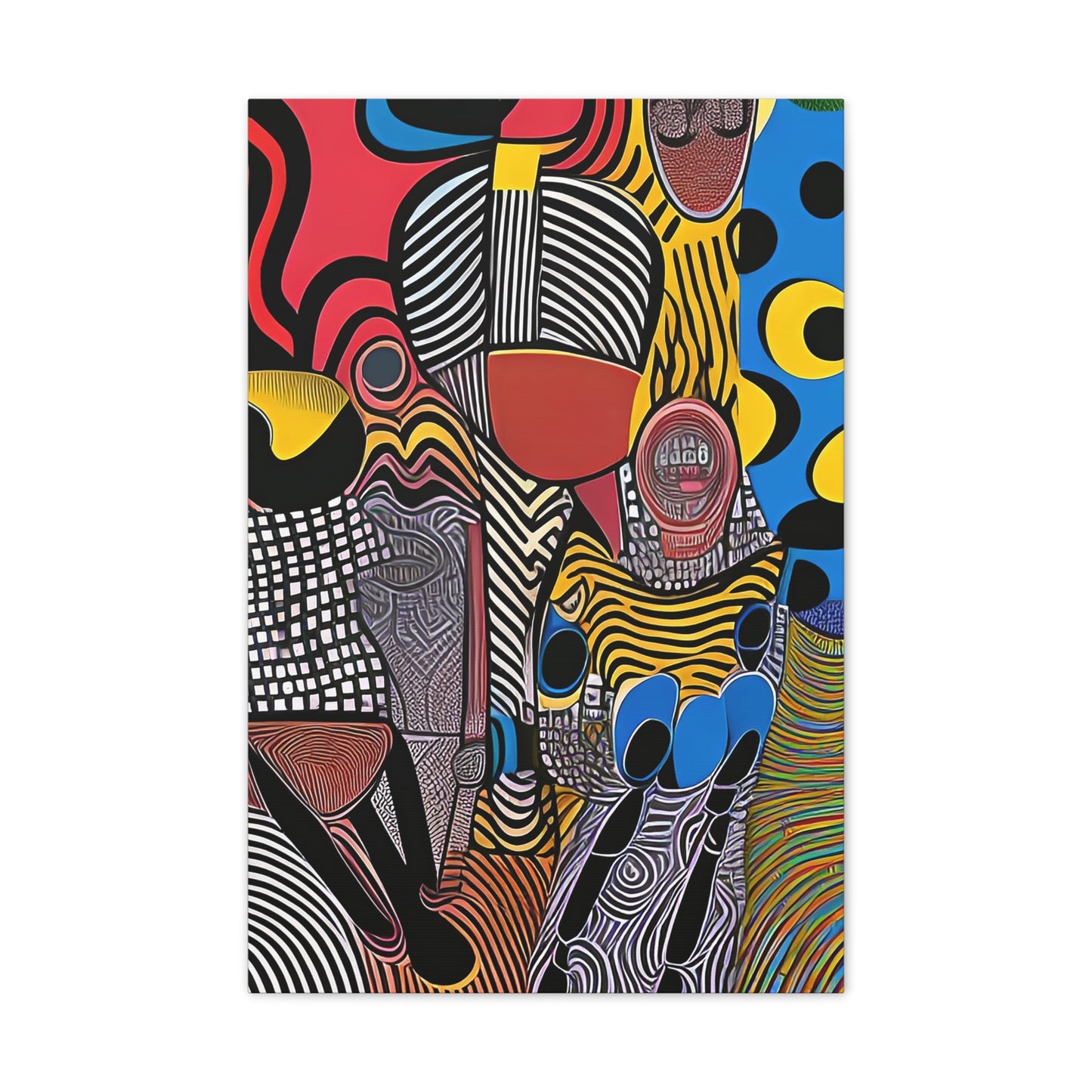 Luba Current Stretched Canvas Print