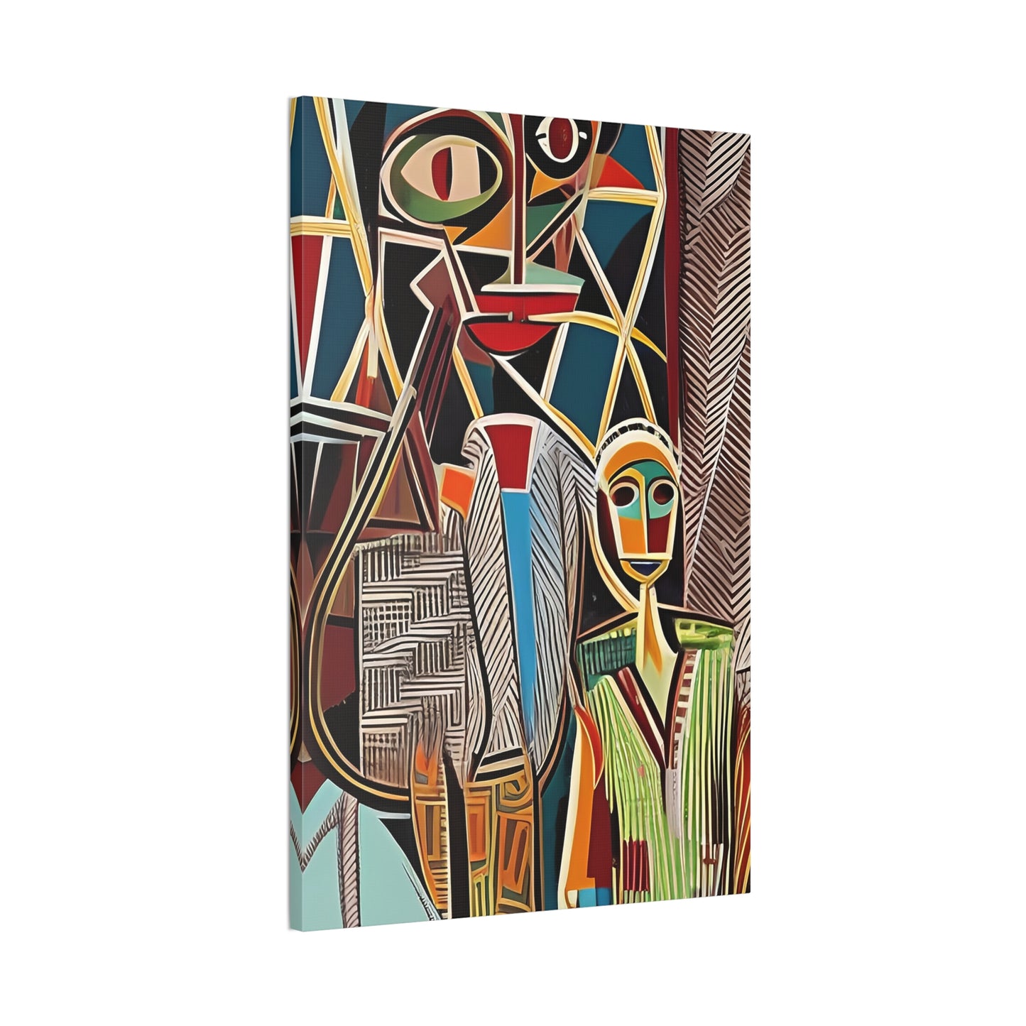 Moya Threads Stretched Canvas Wall Art