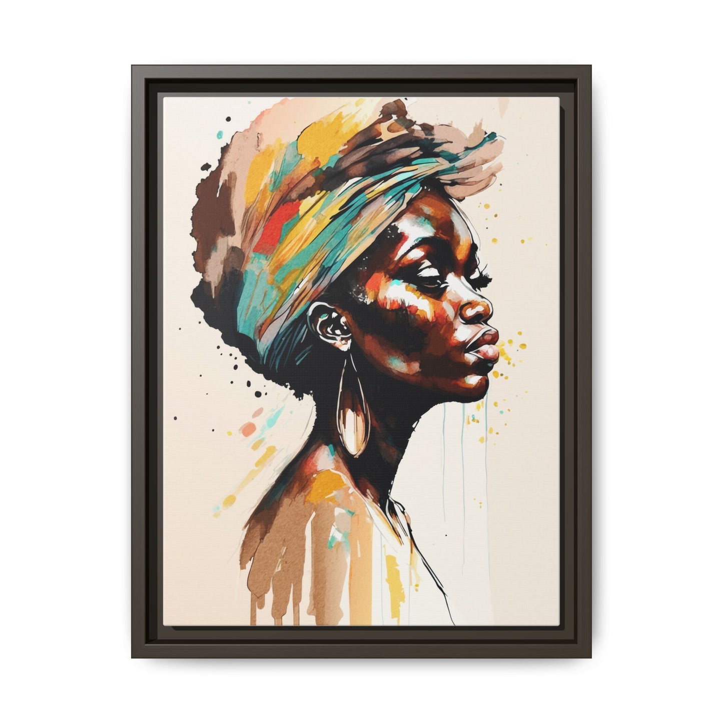 Sunwoven Matte Canvas Print
