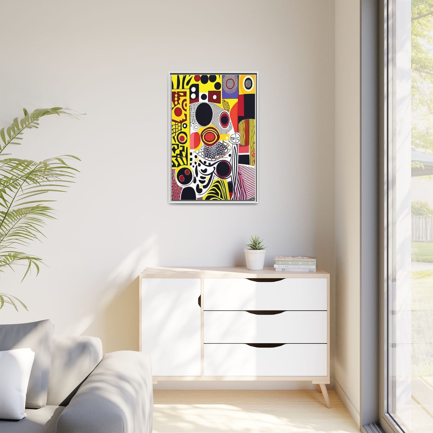 Zamani Echo Matte Canvas Wall Art