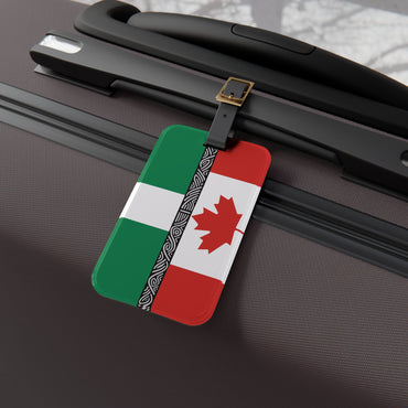 Nigeria-Canada Diaspora Luggage Tag