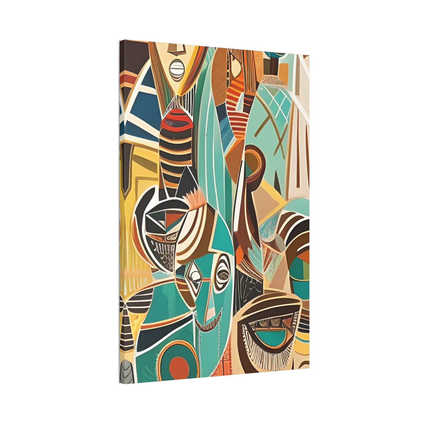 Isimi Flow Stretched Canvas Wall Art