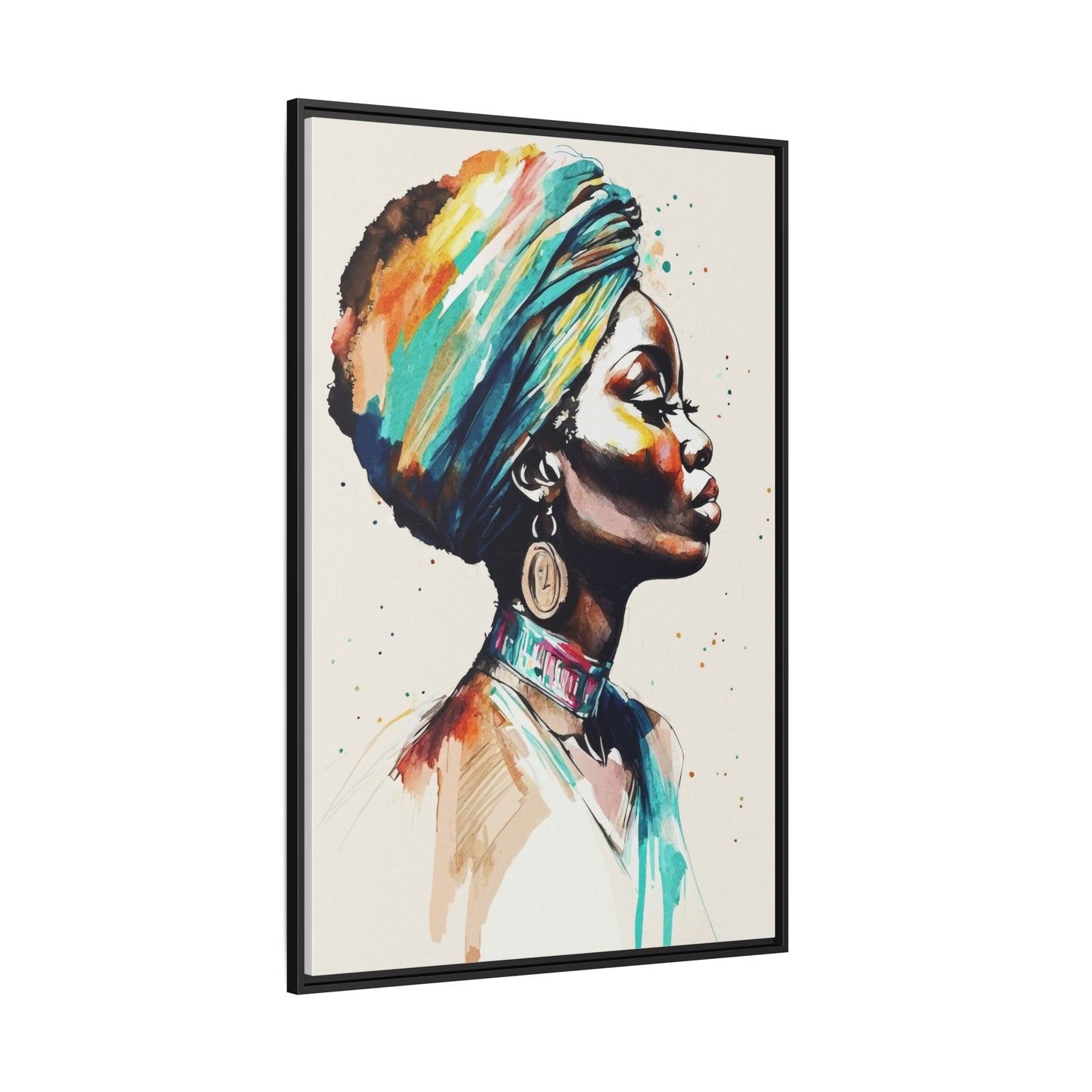 Nile Whisper Matte Canvas Print