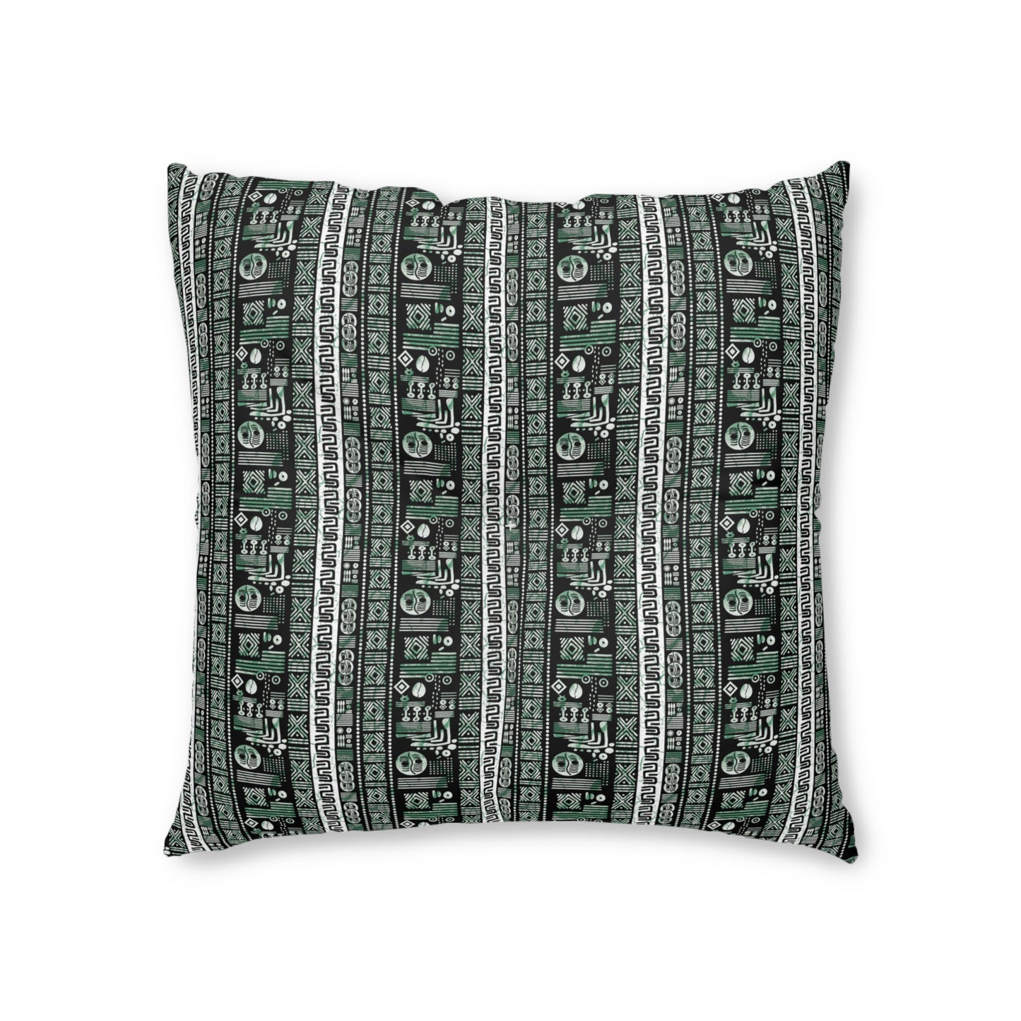 Timbuktu Textures Bohemian Tufted Floor Pillow