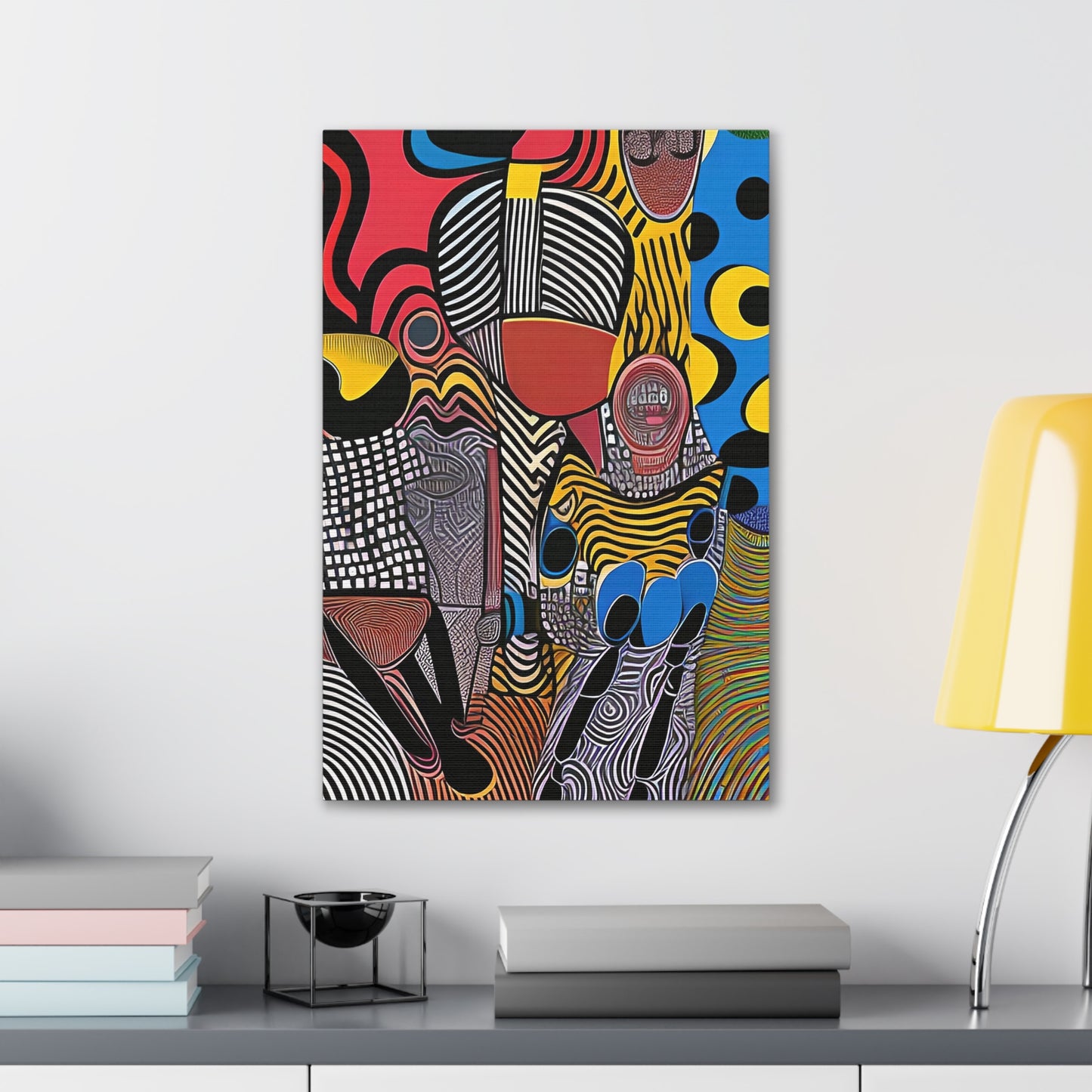Luba Current Stretched Canvas Print