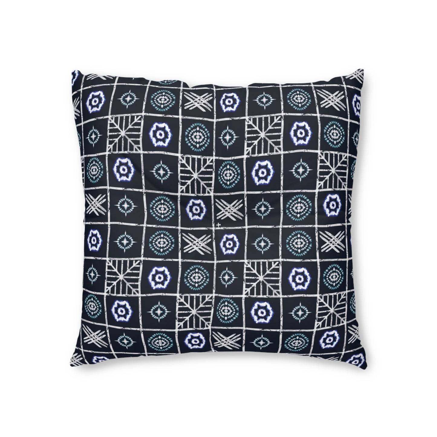 Zulu Zenith Bohemian Tufted Floor Pillow