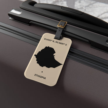 Latitude Ethiopia Luggage Tag