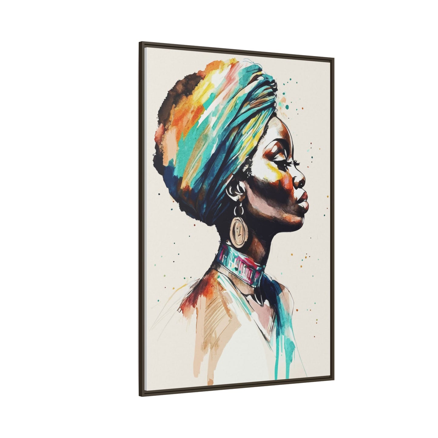 Nile Whisper Matte Canvas Print