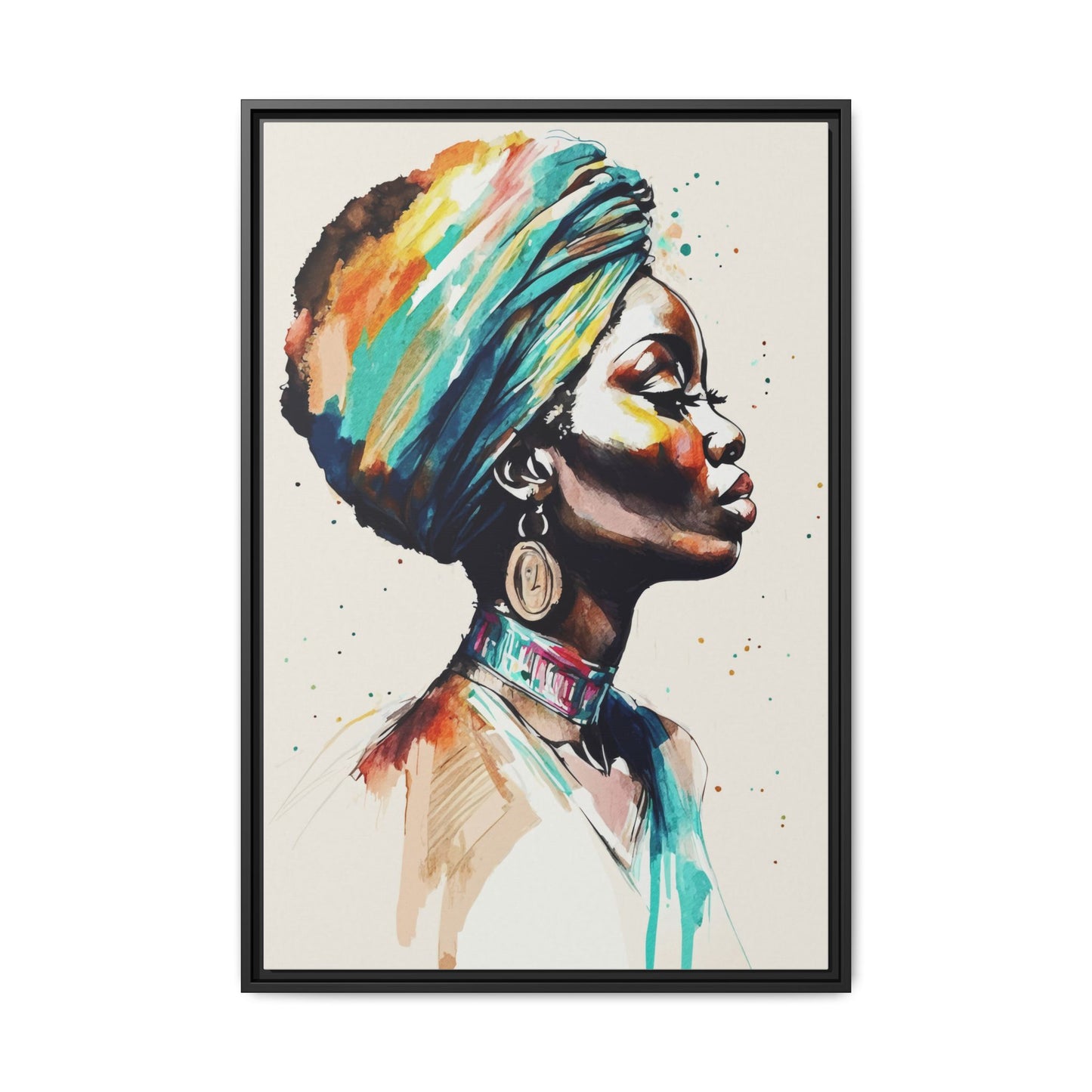 Nile Whisper Matte Canvas Print