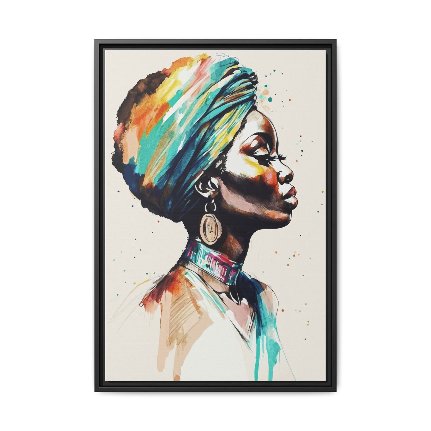 Nile Whisper Matte Canvas Print