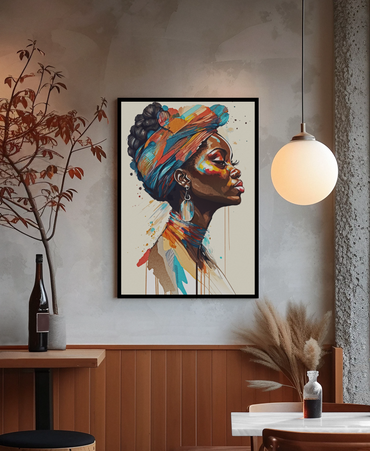 Indigo Spirit Framed Wall Art