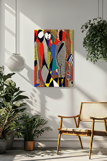 Muti Veins Acrylic Wall Art