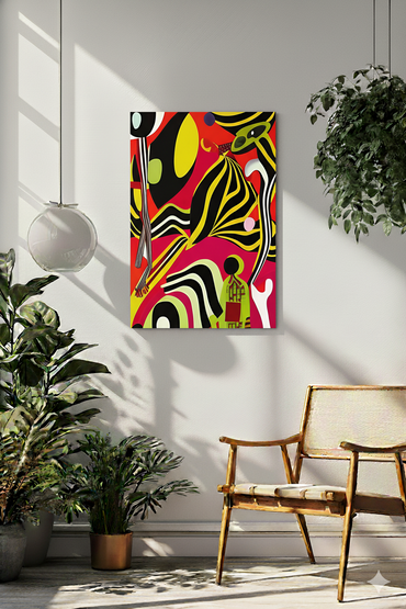 Ngoma Drift Acrylic Wall Art