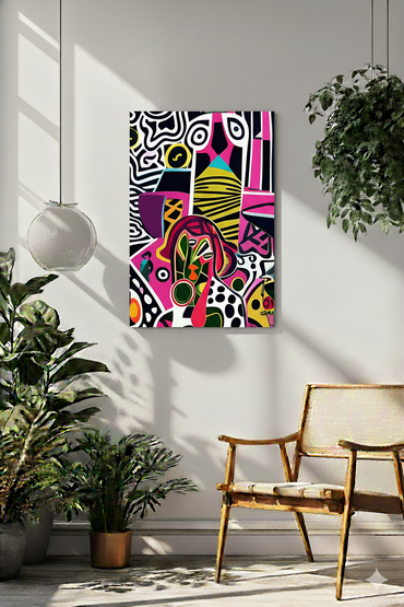 Nzingha Pulse Acrylic Wall Art