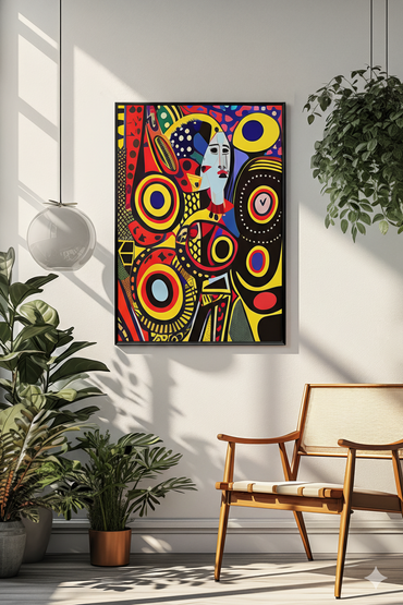 Okira Blaze Acrylic Wall Art