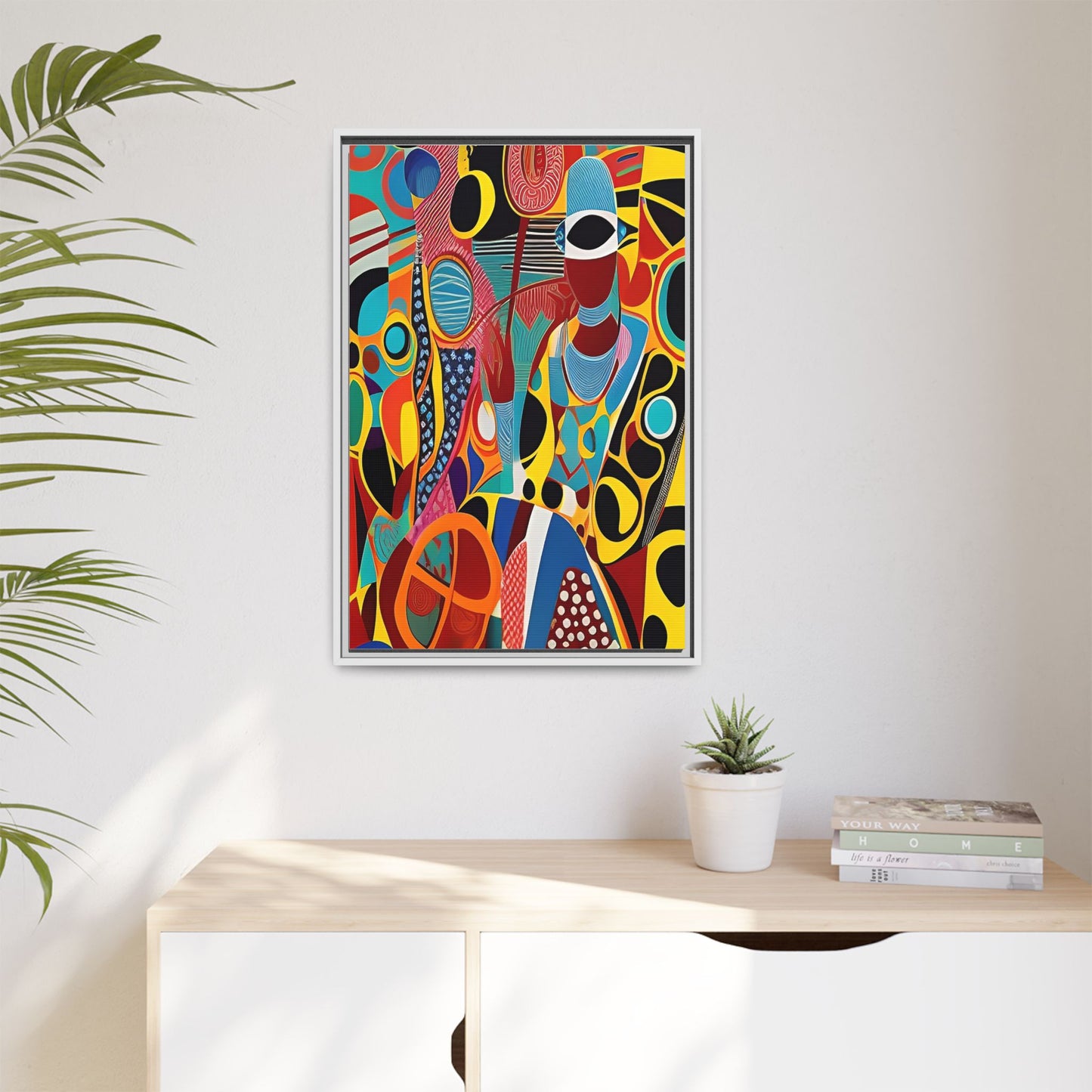 Ajora Veil Matte Canvas Wall Art