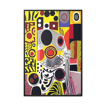 Zamani Echo Matte Canvas Wall Art