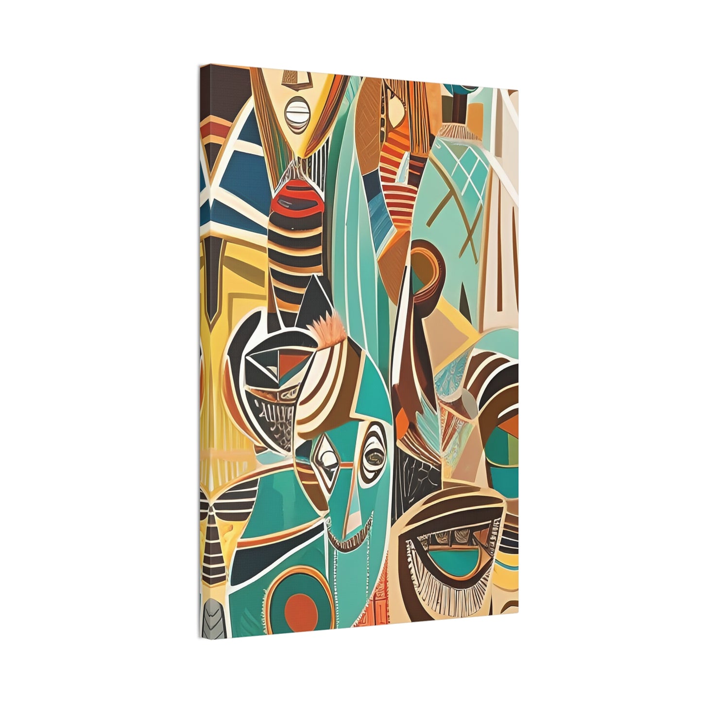 Isimi Flow Stretched Canvas Wall Art