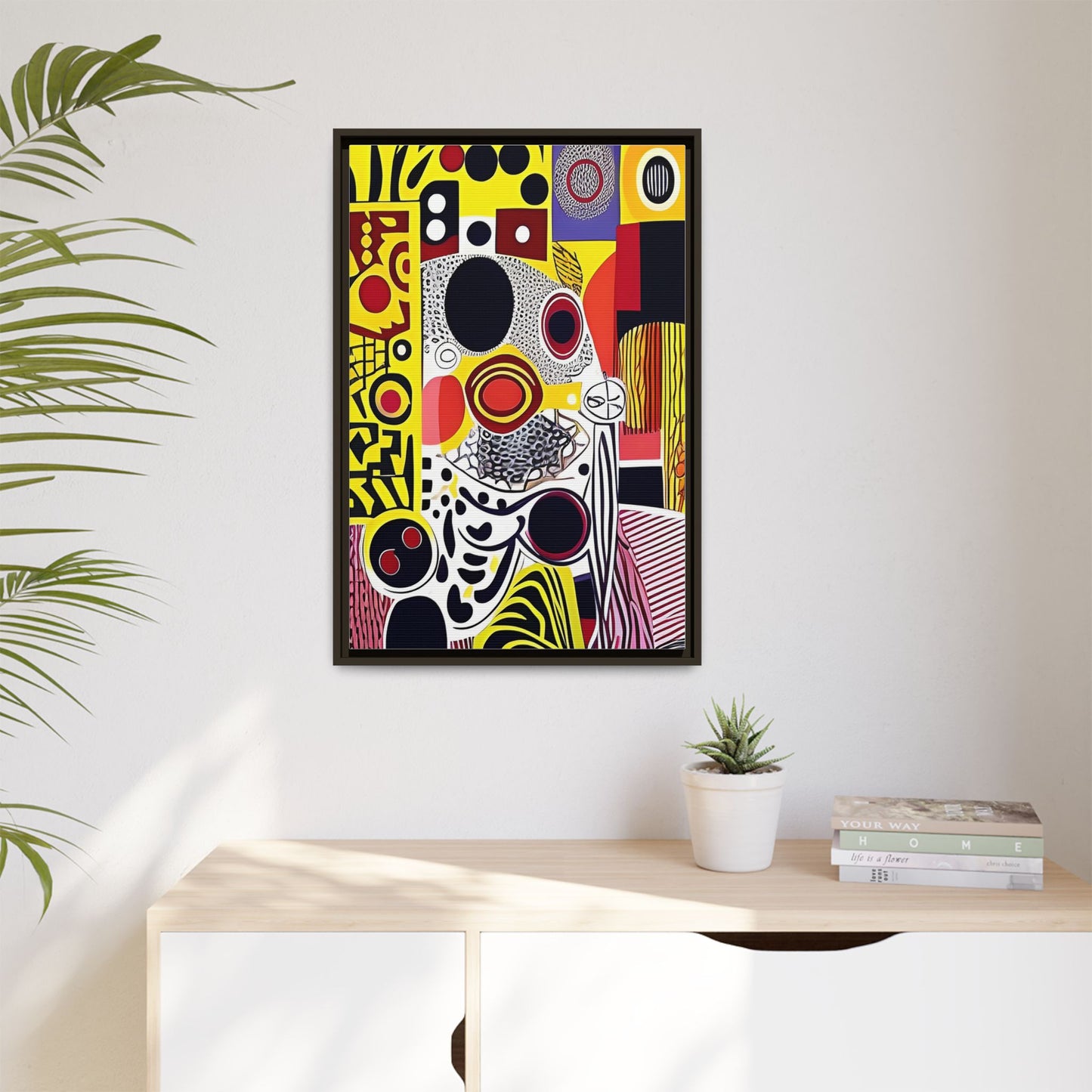 Zamani Echo Matte Canvas Wall Art
