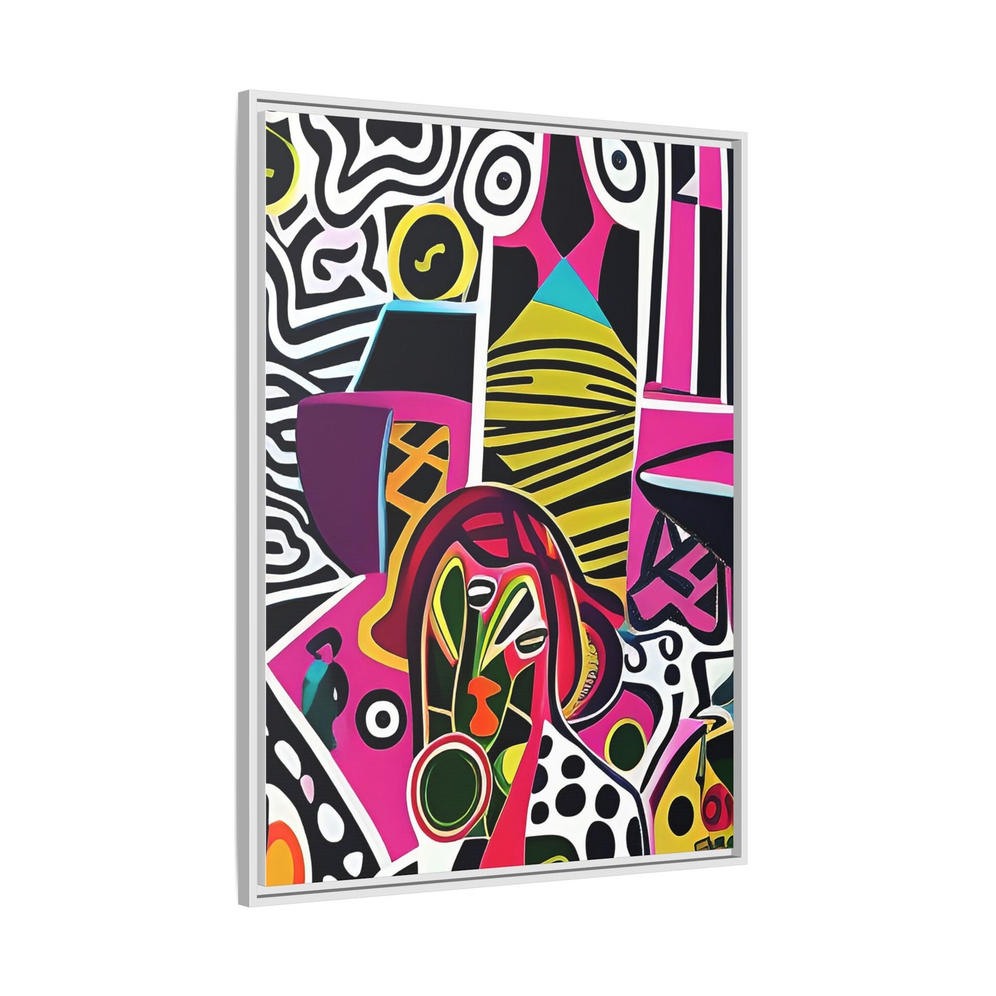 Nzingha Pulse Matte Canvas Wall Art