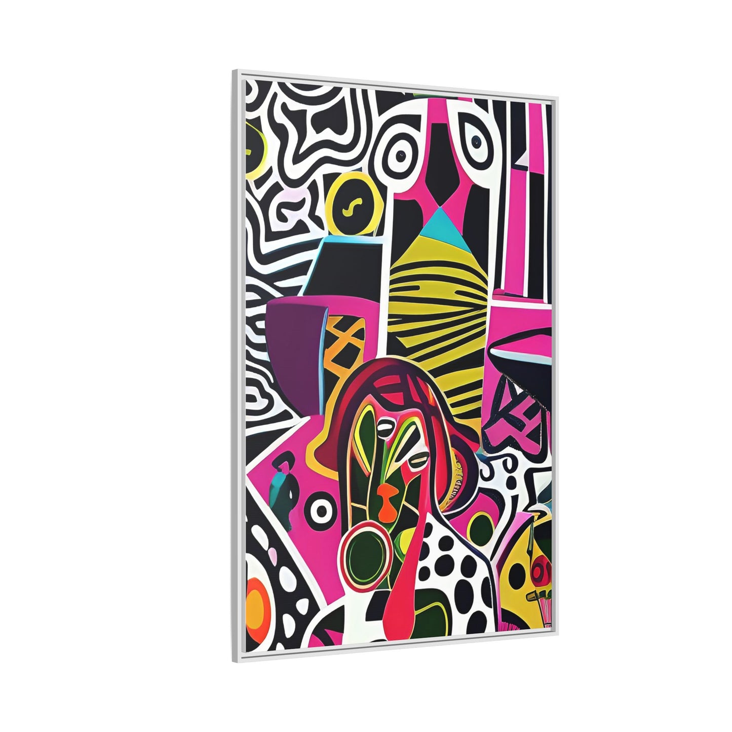 Nzingha Pulse Matte Canvas Wall Art
