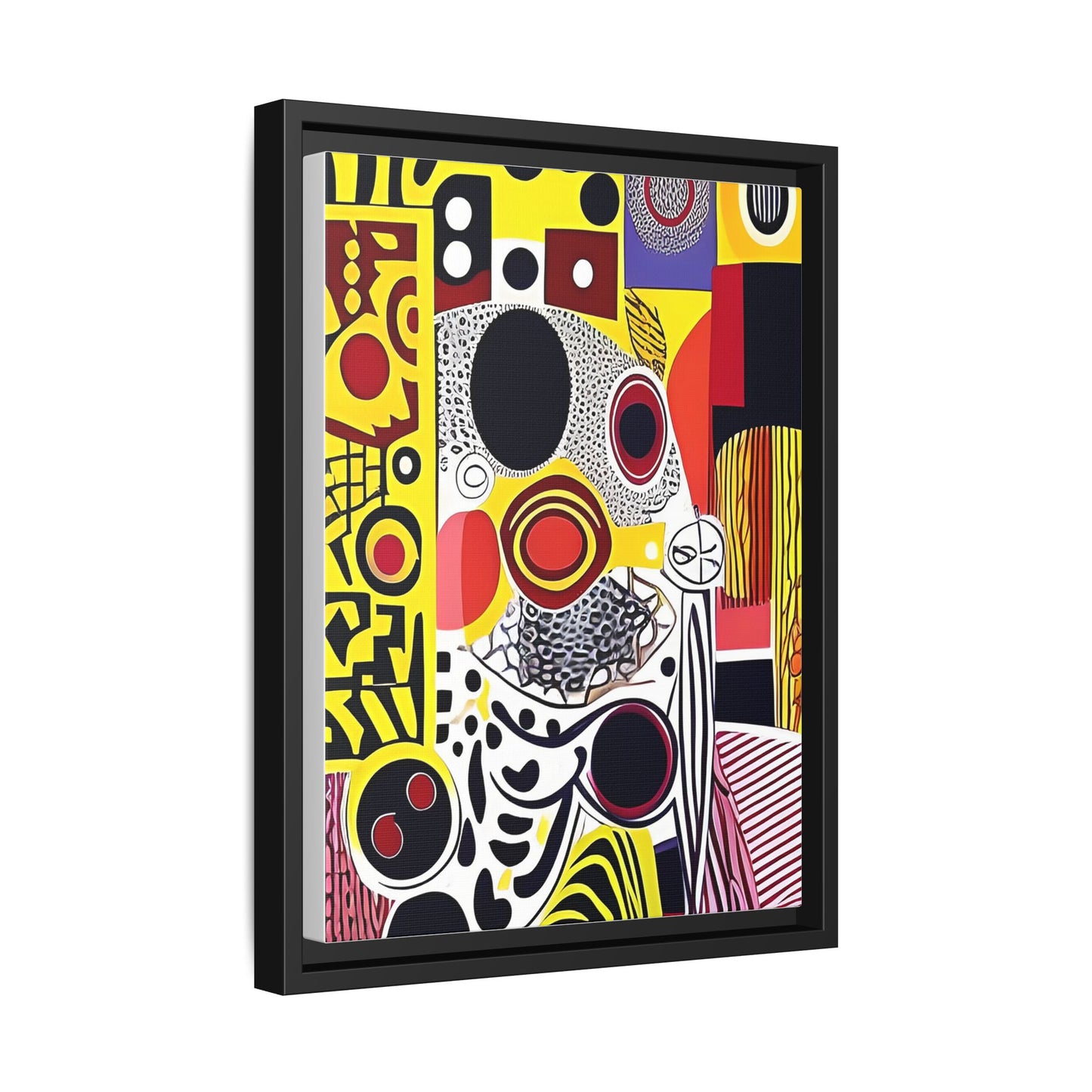 Zamani Echo Matte Canvas Wall Art