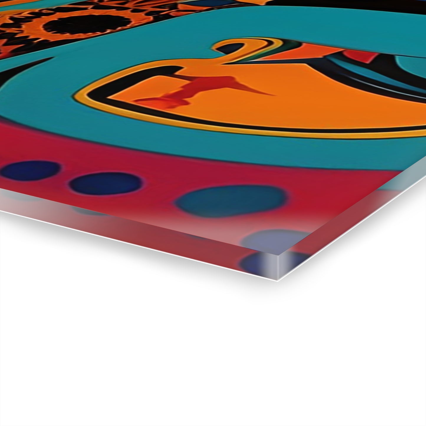 Sankofa Blaze Acrylic Wall Art