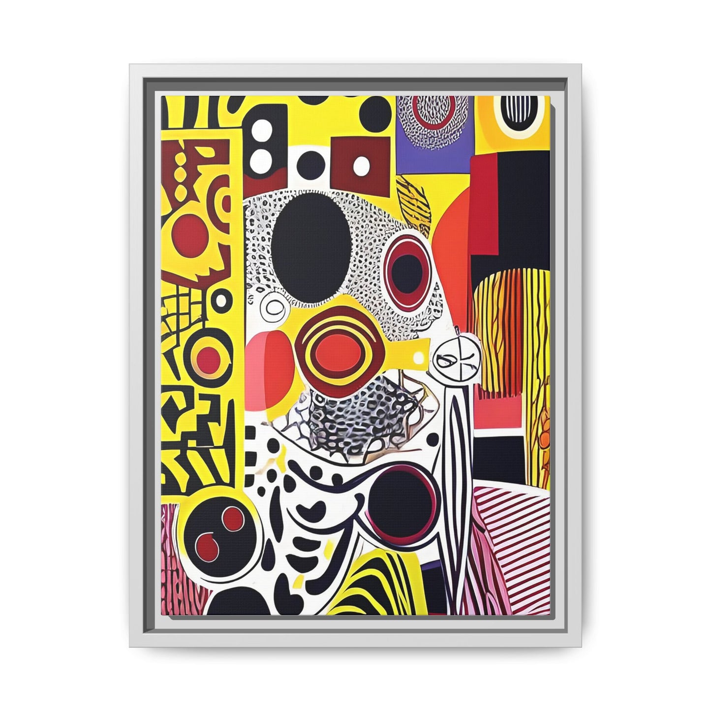Zamani Echo Matte Canvas Wall Art