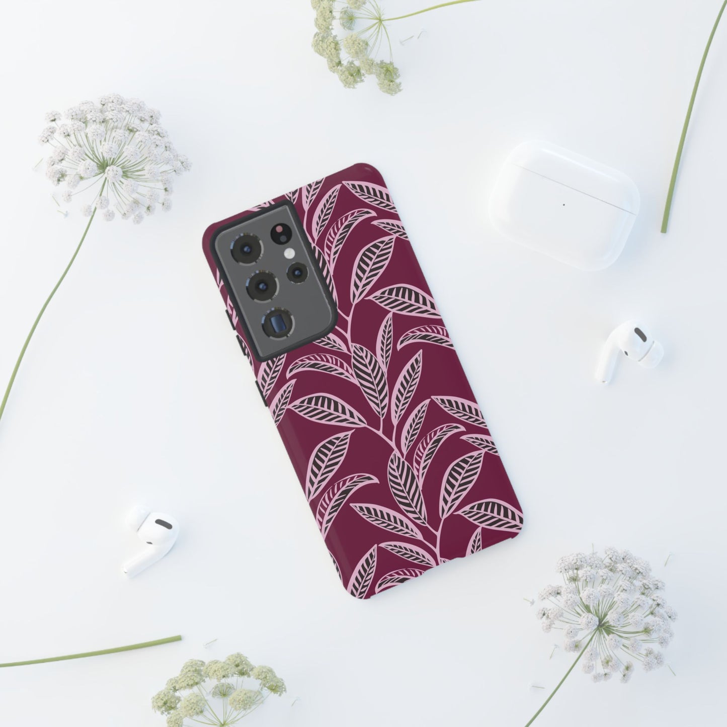 Foliage Symphony Tough Case for Samsung Phone