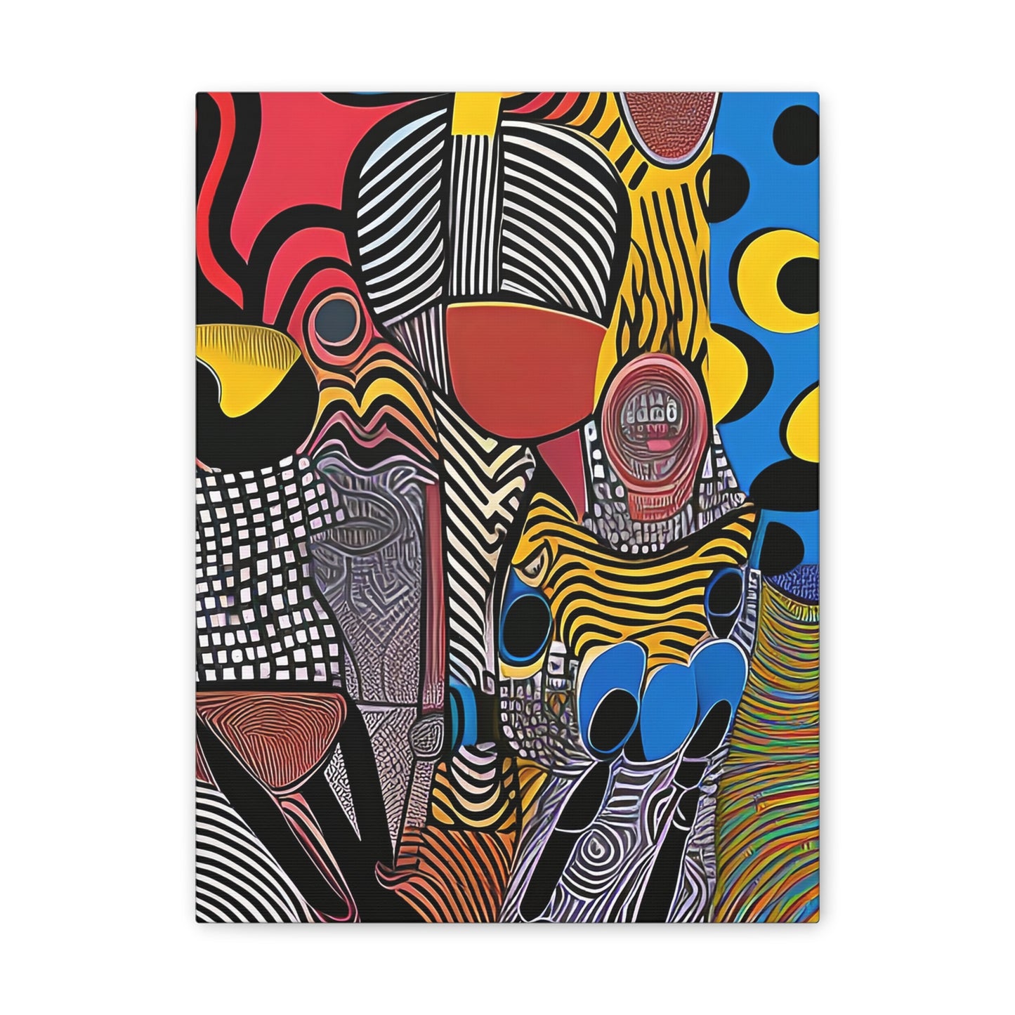 Luba Current Stretched Canvas Print
