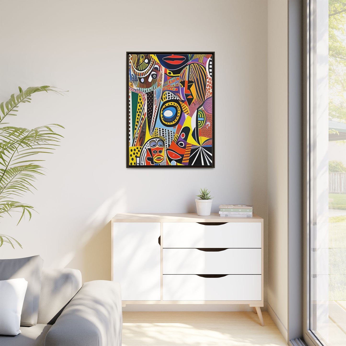 Ase Carnival Matte Canvas Wall Art