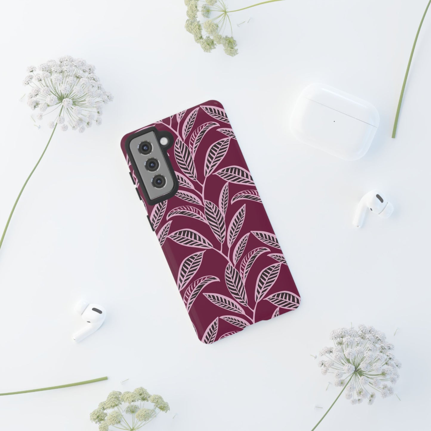Foliage Symphony Tough Case for Samsung Phone
