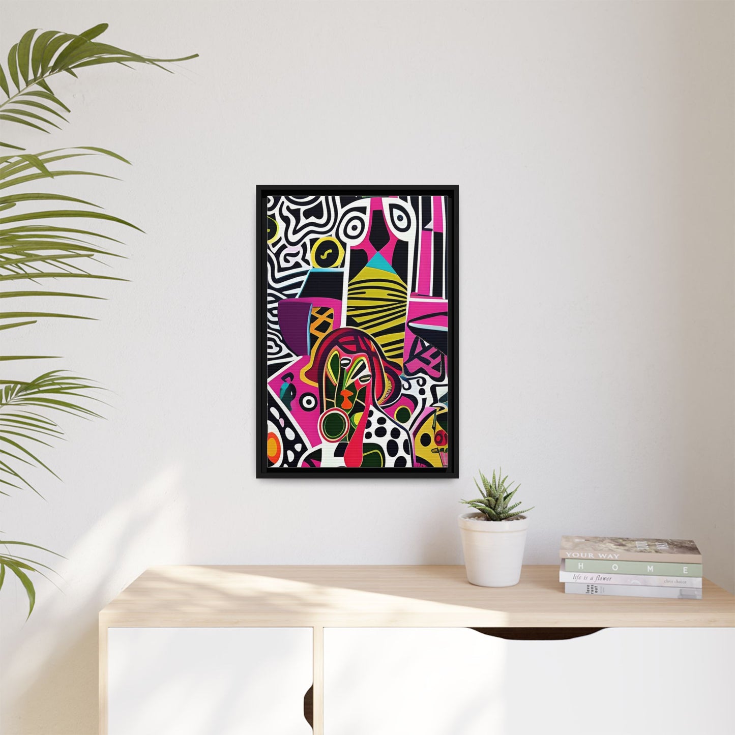 Nzingha Pulse Matte Canvas Wall Art