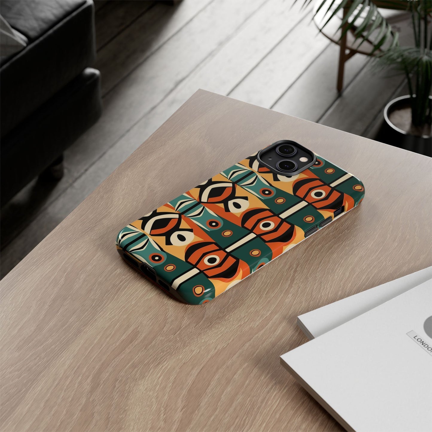 Retro Tribal Tough Case for iPhone®