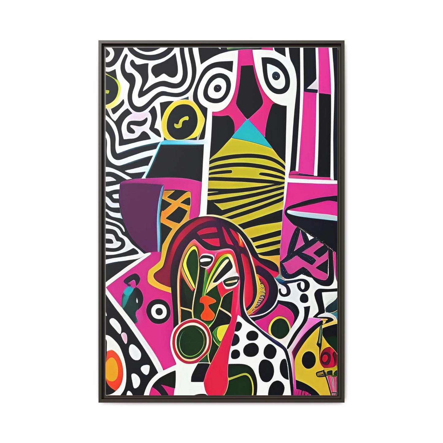 Nzingha Pulse Matte Canvas Wall Art