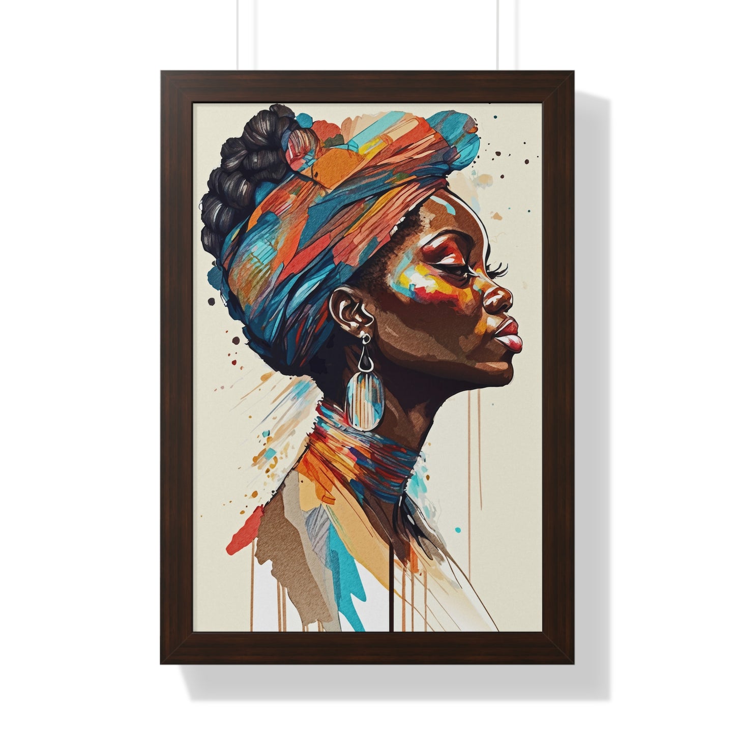 Indigo Spirit Framed Wall Art