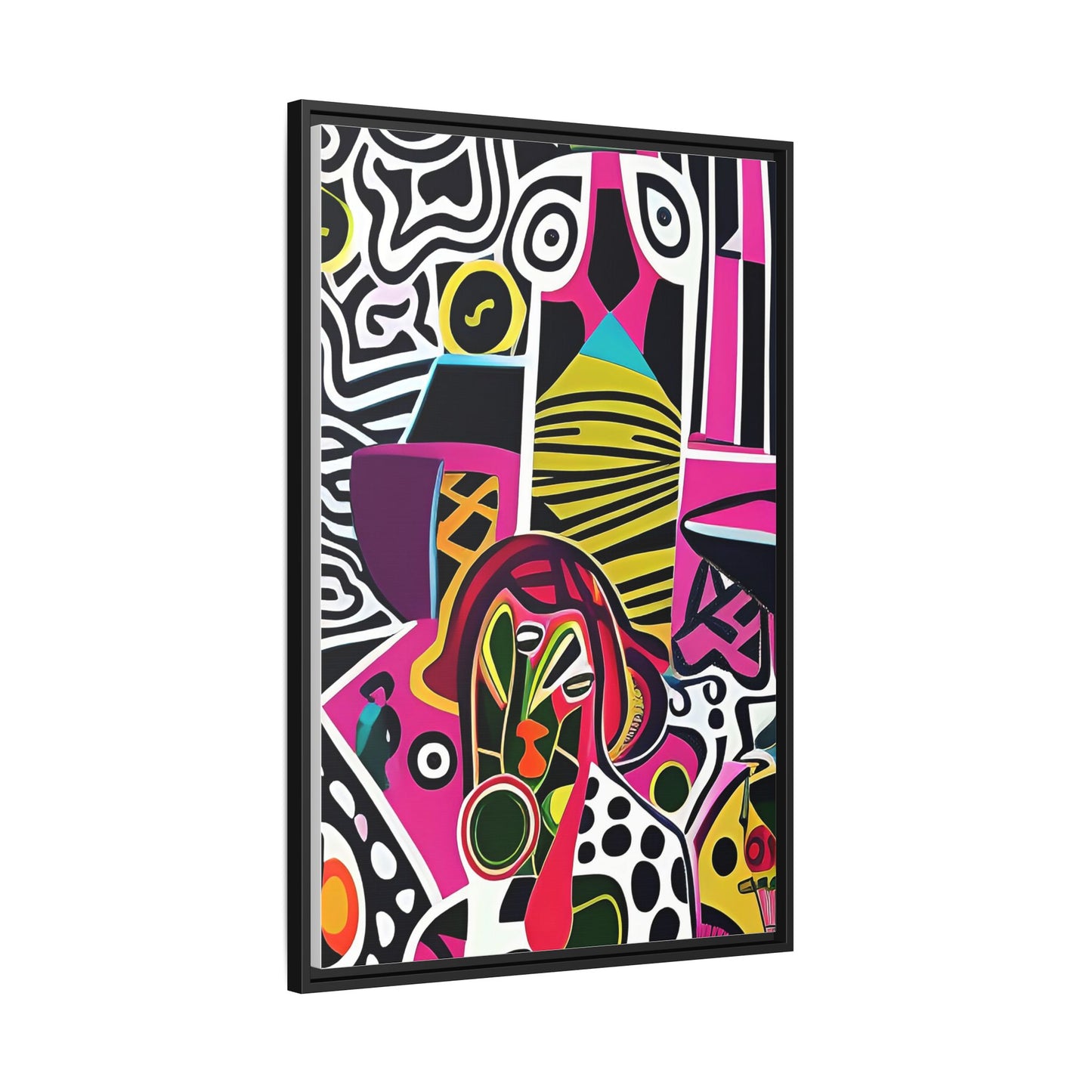 Nzingha Pulse Matte Canvas Wall Art